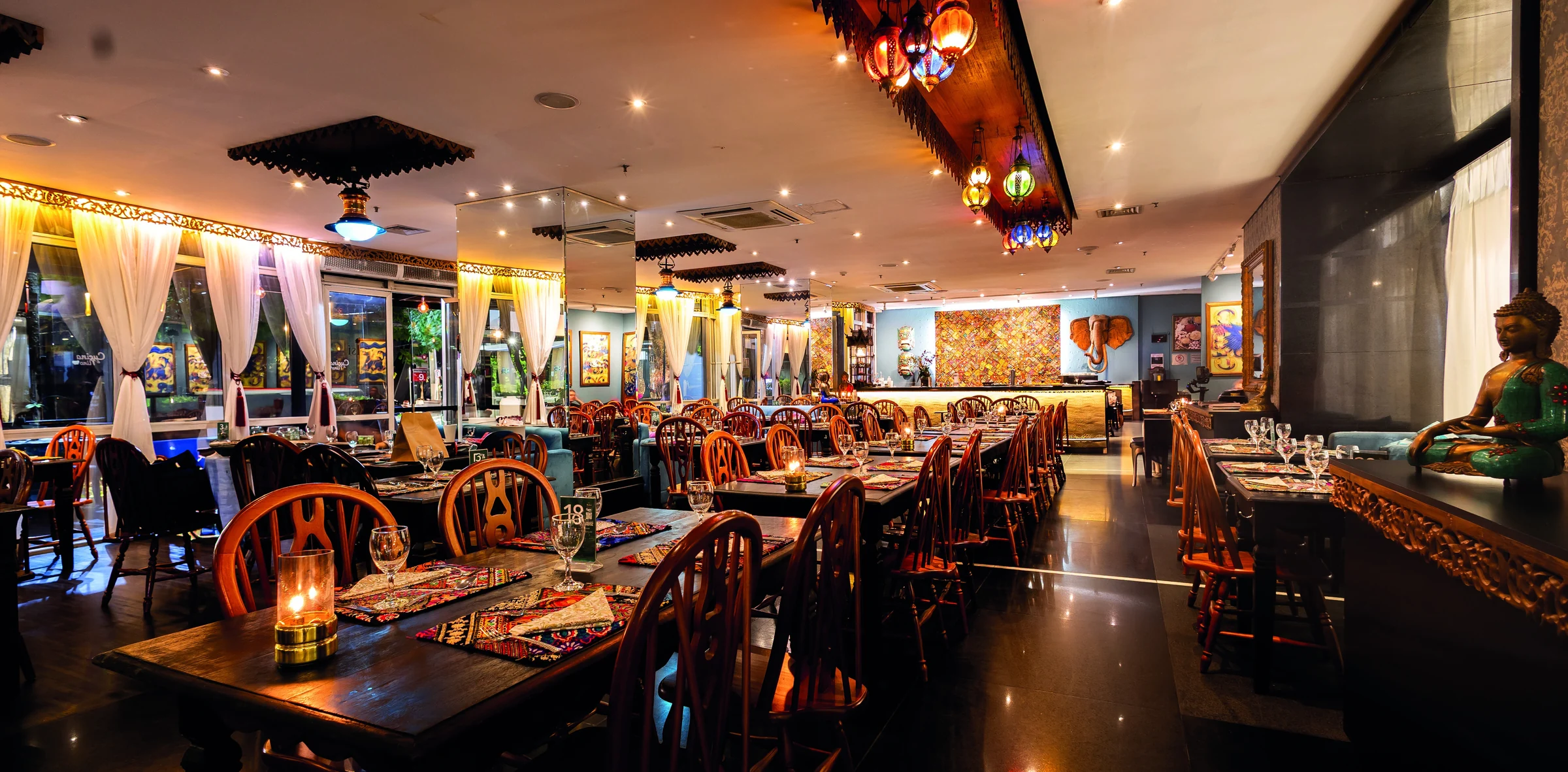 Tulsi Indian — Gastronomia indiana no Rooftop Berrini